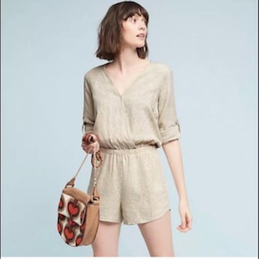 Anthro Dahl Romper